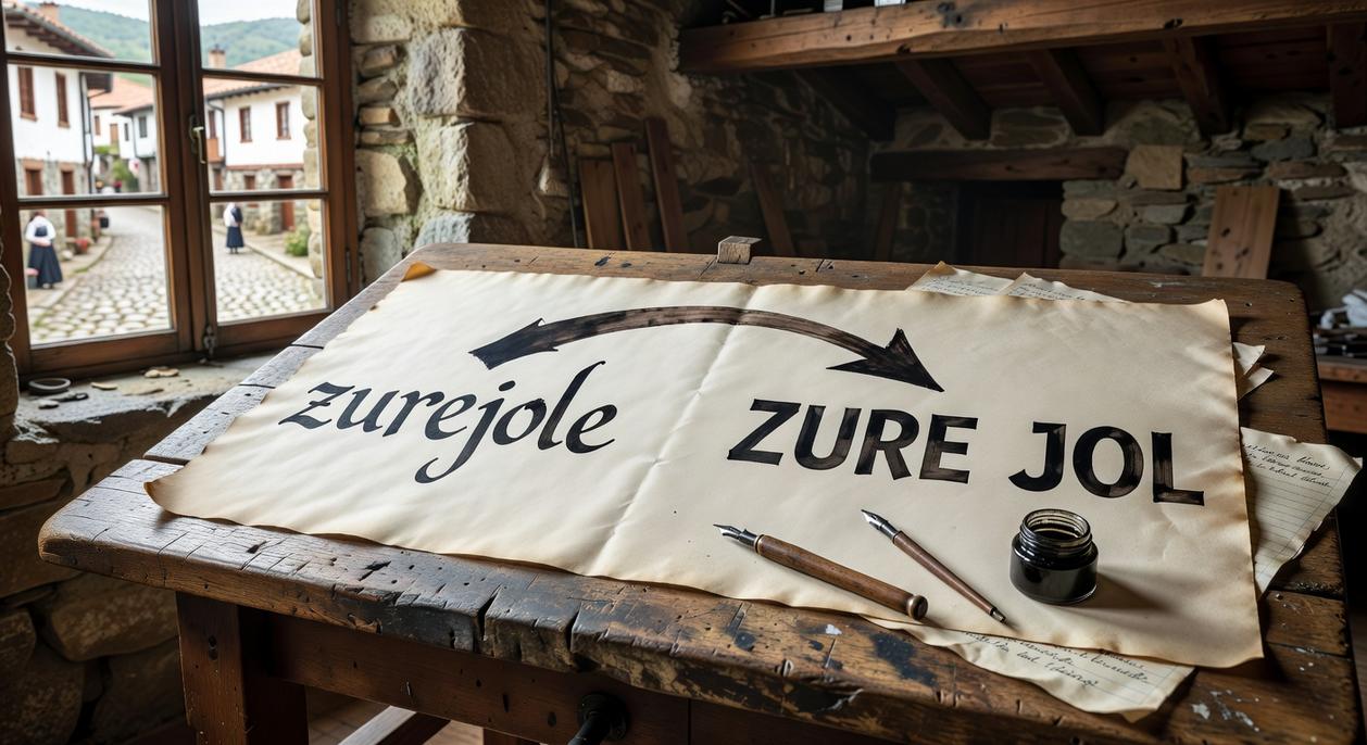 please provide the original word or phrase to transform using zurejole